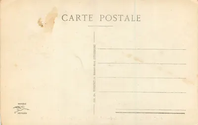 Strasburg - Porte de l'Hôpital - Rue d'Or i Katedra — Rewers