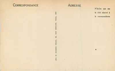 Fontainebleau — La Foresta — La Gorge aux Loups — LL — Verso