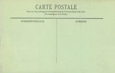 Dieppe — As Torres e a Rue Aguado — LL — Verso