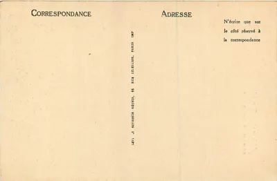 Autun — Katedra św. Lazara (rzymsko-katolicka i gotycka) — Wydawca Laverne & Cie, nr 55 — Rewers