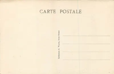 A entrada do Gouëssant em Morieux — A Capela São Maurício à direita — A.W. - 17 — Edição Frostin-Delanoe, Hillion — Verso