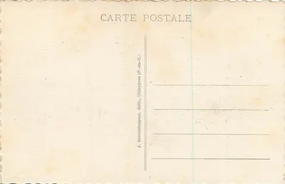 Royat — Vieille Église fortifiée (XIIe siècle) — G. D'O. — Rewers