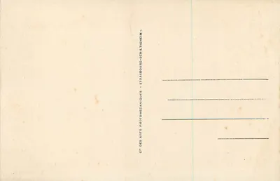Mayenne — Zamek — LL.10 — Wydawca: U° des Arts Photomécaniques Strasbourg-Schiltigheim — Rewers