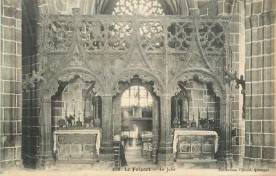 Le Folgoët — O Jubé — Coleção Villard, Quimper