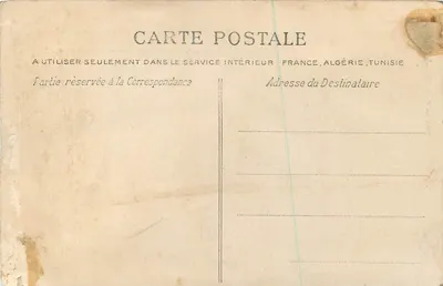 Dieppe — Przybycie statku angielskiego La Normandie — P.A. Paris n°2404 — Rewers