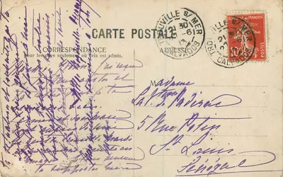 Castello di stile neogotico — Simer, Francia — editore non identificato — Verso