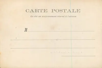Angers (Maine-et-Loire), Zamek — Hachette et Cie, fotografia — Rewers