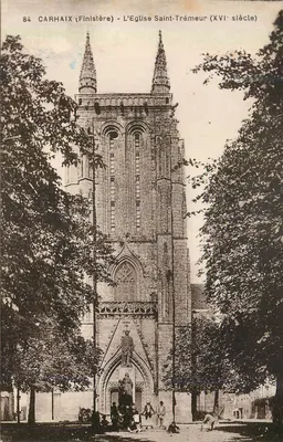Carhaix (Finistère) - A Igreja de Saint-Trémeur (século XVI)