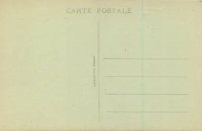LE FAOUET - Capela de São Miguel — editor Laurent-Nel, Rennes, n° 2948 — Verso