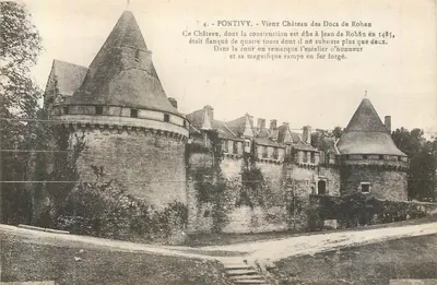 PONTIVY - Velho Castelo dos Duques de Rohan — editor Laurent-Nel Bennes, n°4