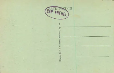 Cap Fréhel - De gesneden Rochers van de Punta — Achterkant