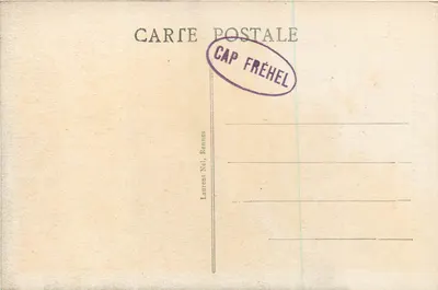 Côte d'Émeraude — Cap Fréhel, La Pointe du Jars — Laurent Nel, Rennes — Verso