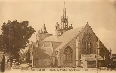 Penmarc'h — Abside da Igreja de Saint-Nonna — ND.