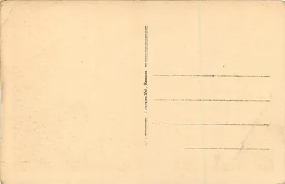 Belle-Île - Vịnh Talud — Cảnh quan từ vách đá và vịnh — Nhà xuất bản Laurent-Noël, Rennes, số 2253 — Mặt sau
