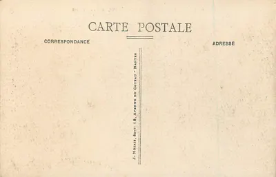Quiberon (Morbihan) — L'Anse de Port Bara — J. Nozaïs, ed. Nantes — Reverso