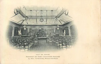 Sala das Sessões — Pensionato das Dames Chanoinesses Anglaisas — H. Elzéard, Paris