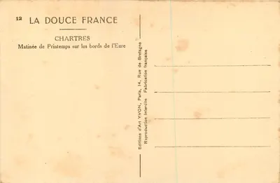 Chartres — Wiosenna pora na brzegach Eury — Wydawnictwo Art YVON — Rewers