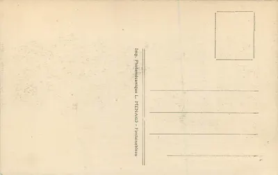 Palácio de Fontainebleau — Quarto de dormir de Napoleão I — Coleção Artística P. M. — Verso