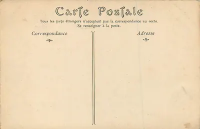 Chantilly — A Grande Singerie — ND. Fot. — Verso