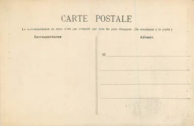Le Folgoët — Nowo odrestaurowany boczny portal — J. Lesné, fot. i wyd., Lesneven — Rewers