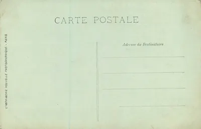 A ABBADIA DE SÃO DEnis — Estátua de Maria Antonieta — LL. — Verso