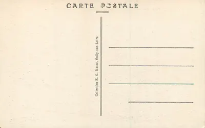 Sully-sur-Loire (Loiret) — O Castelo Feudal (século XIV) — Verso