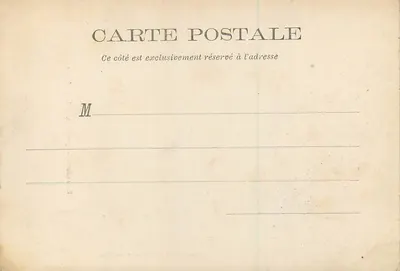Pau (Basses-Pyrénées) — O Castelo — Hachette et Cie, editor — Verso