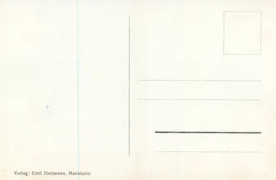 Freiburg i. B. — Münster — Emil Hartmann, Mannheim, n° 325 — Rewers
