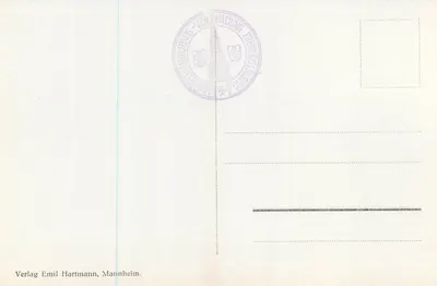 Freiburg i. B. Münster, Nordportal — wydawca Emil Hartmann, n° 341 — Rewers