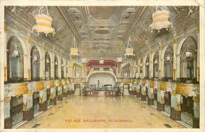 Palace Ballroom, Blackpool — vista interior — British Production, n° 202