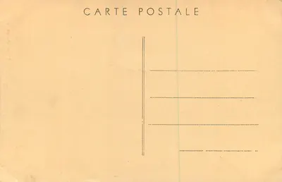 Toulx-Sainte-Croix — A Torre de Orientação em Construção — Foto A. de Nussac — Verso