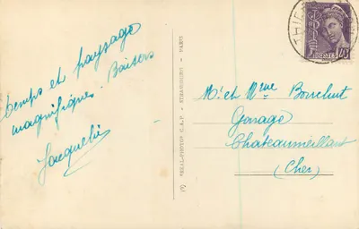 Thiers — Most i kaplica św. Rocha — LL — Rewers