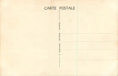 Bourges — Façade de la Cathédrale — E. M. B 201 — Rewers