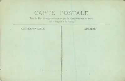 Zamek Chantilly — Pałac Sylvie — LL. — Rewers