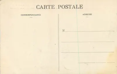 Castelos da Bretanha — Hénan, perto de Pont-Aven (século XV) — Coleção E. Hamonic, St-B. — Verso