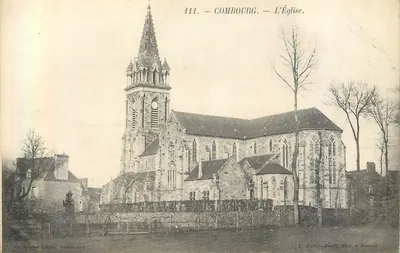 Combourg — A Igreja — L. Bahon-Rauff, editor, Rennes