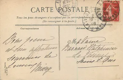 Beaulieu — Widok ogólny — L.V. & Cie — Rewers