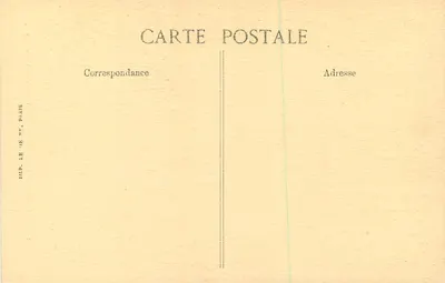 Orléans — Życie Jeanne d'Arc — Jej Wizje — autorstwa J.-E. Lenepveu — Rewers