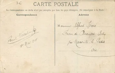Les Eyzies (Dordogne) — La Grotte d'Enfer — Libr. Fenelon O. Domege - Périgueux 8022 — Verso