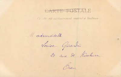 Tarbes — Fontana Monumentale — D. T., Editore, Lourdes — Verso