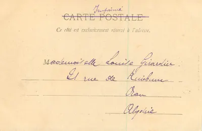 Bagnères-de-Bigorre — Vista Geral — Salou, lib. Bagnères-de-Bigorre, n°13 — Verso