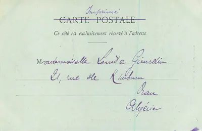 Bagnères-de-Bigorre - A Vista do Bédat — Sajous, publicado em Bagnères-de-Bigorre, n°23 — Verso