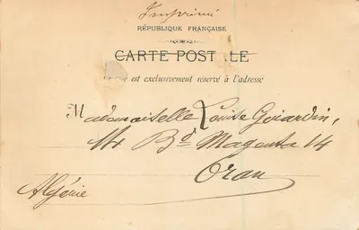 Aix-en-Provence - Hotel d'Espagnet (século XVII) — A. Dragon Édit. (Fot. Bourbey) — Verso