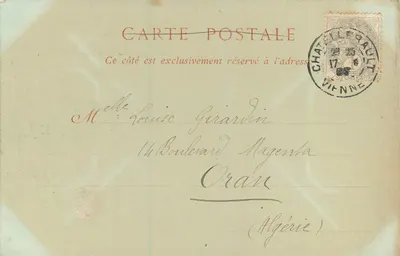 Castelo de Chenonceaux — Facha Principal — ND Phot — Verso