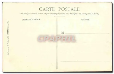 Menton — Pod drzewami na Cap Martin — Wydawnictwo Giletta, fot. Nice, nr 952 — Rewers