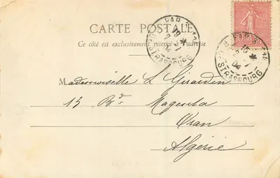 Versailles — A Prefeitura — Jules Lourcette, editor, Versailles — Verso