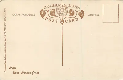 Stratford-upon-Avon — visão aérea — AeroFilms Ltd., London, n° 6969 — Verso