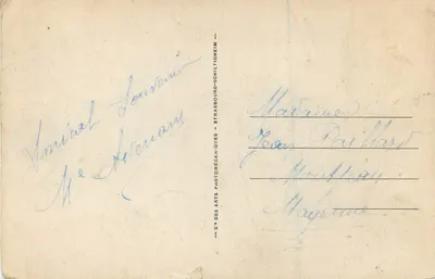 Lourdes — Gave i Bazylika — C° des Arts Photomécaniques - Strasbourg-Schiltigheim — Rewers