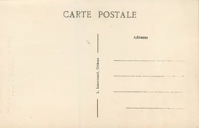 Zamek Villesavin — Dziedziniec Honorowy — autorstwa Bracieux (L.-et-C.) — Rewers