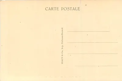 Mulhouse — O Hôtel de Ville — série 250 — Verso